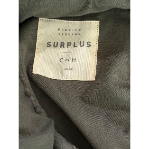 Citizens of humanity surplus parka jacket covert green small - Picture 7 of 10
